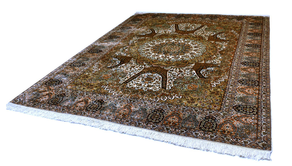 Kashan 205 Multi 249cm x 343cm (B.No. 406)